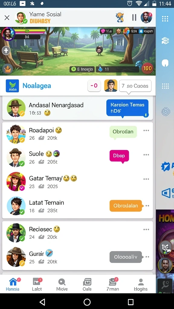 Tampilan antarmuka yang sederhana dan mudah digunakan.