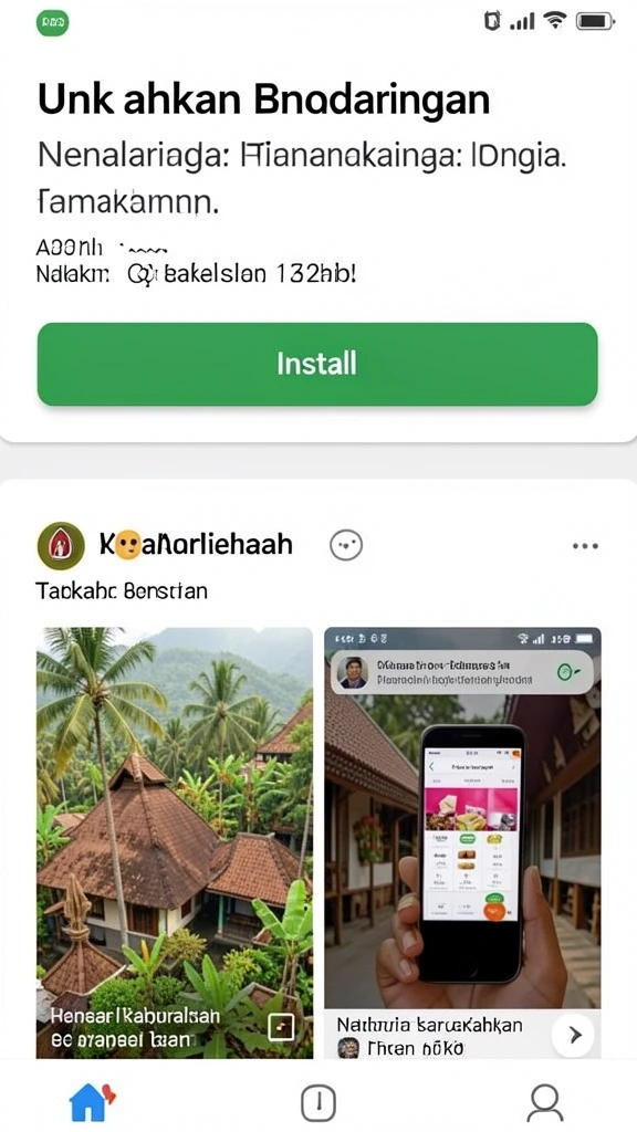 Tampilan antarmuka yang menarik dan user-friendly.