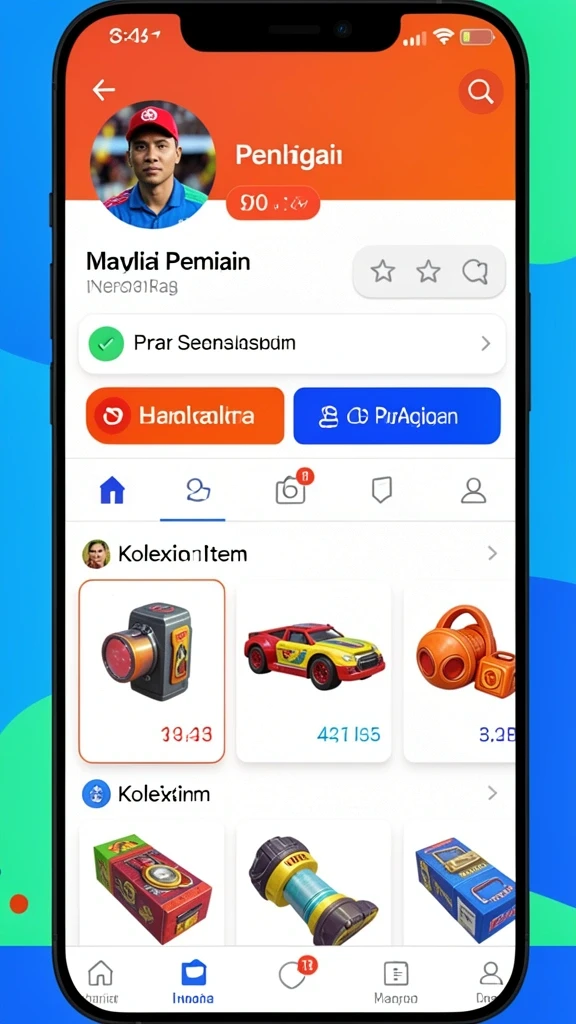 Tampilan antarmuka yang ramah pengguna.