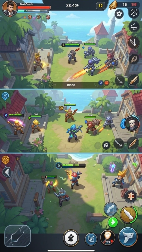 Screenshot aksi seru di dalam game A7777.