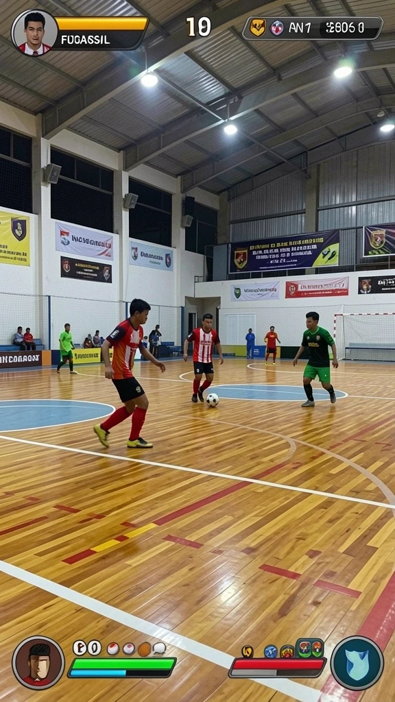 Tangkapan layar gameplay yang menampilkan aksi seru.