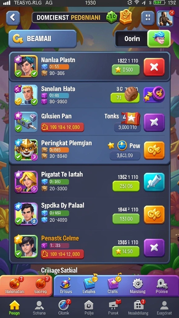 Tangkap layar tampilan awal yang menarik dari COLOKSGP.