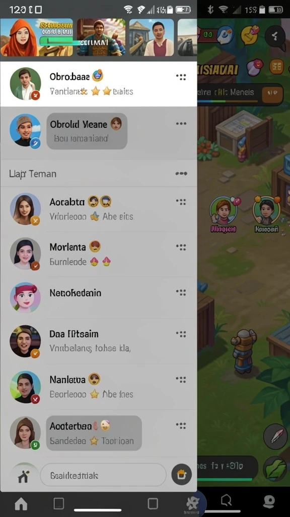 Tampilan antarmuka yang user-friendly dan menarik.