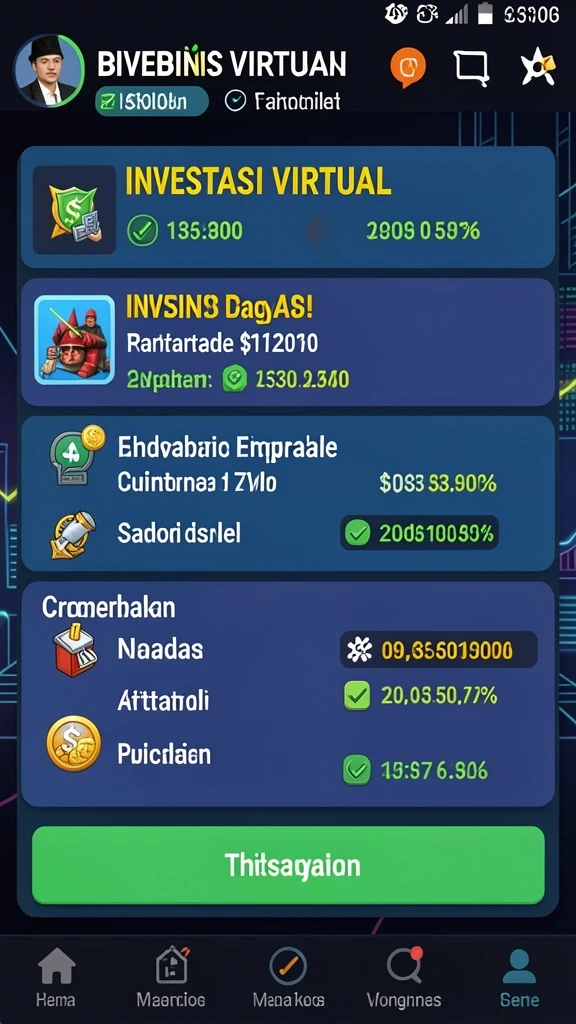 Tampilan atraktif permainan slot dengan tema fantasi.