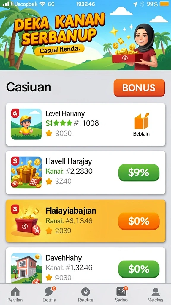 Mode permainan yang bervariasi membuat setiap sesi bermain unik.