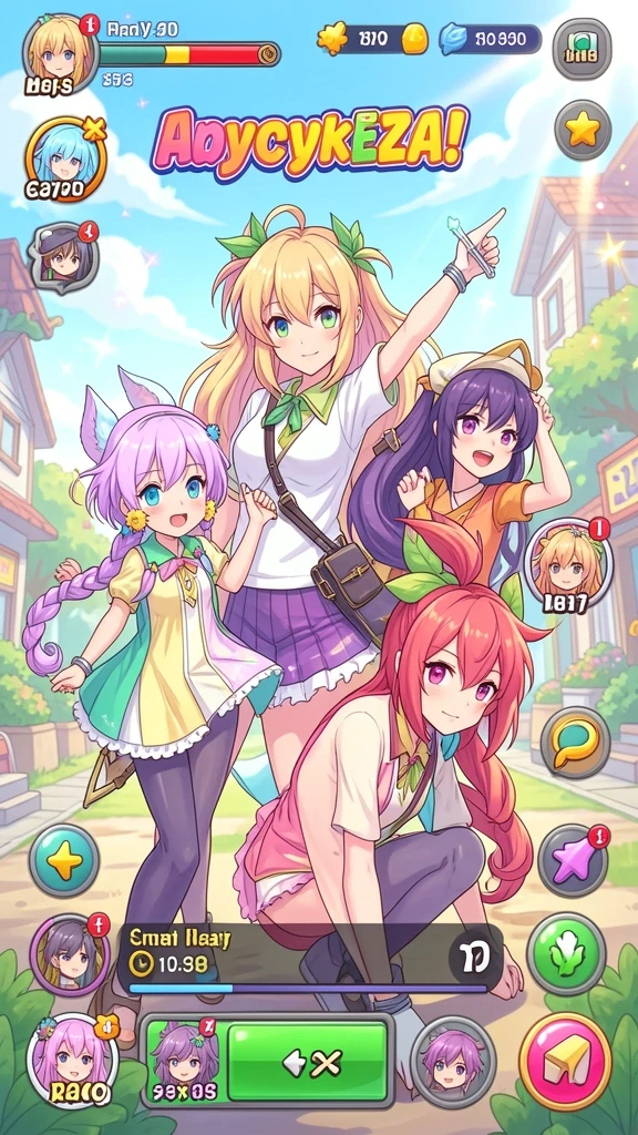 Tangkapan layar dari petualangan seru di dalam game.