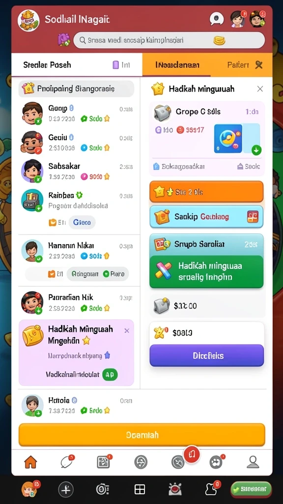 Tampilan antarmuka yang user-friendly untuk navigasi yang mudah.