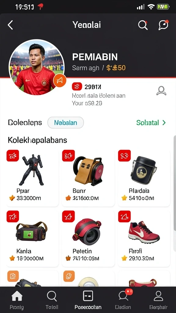 Screenshot HOKI9 menampilkan antarmuka pengguna yang menarik.