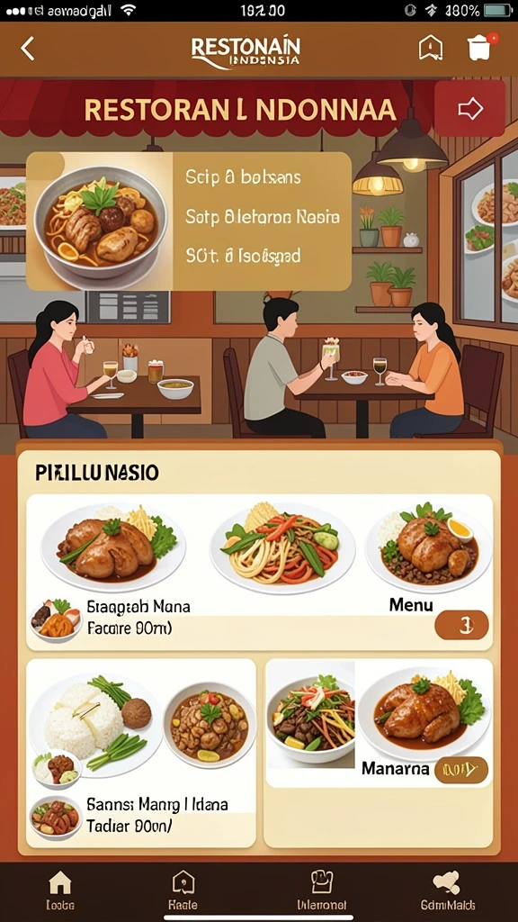 Berbagai level permainan yang menantang dan seru.