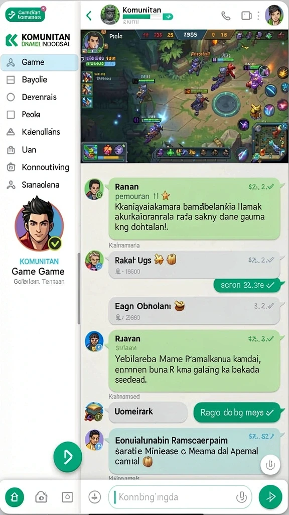 Pengalaman bermain yang seru dan interaktif.