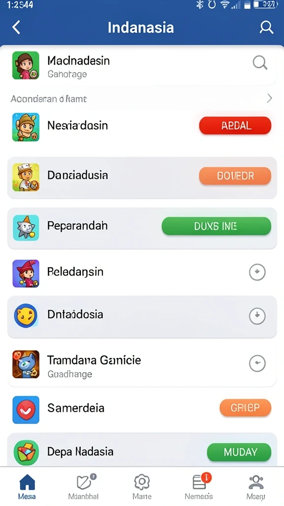 Grafis game yang memukau dan detail.