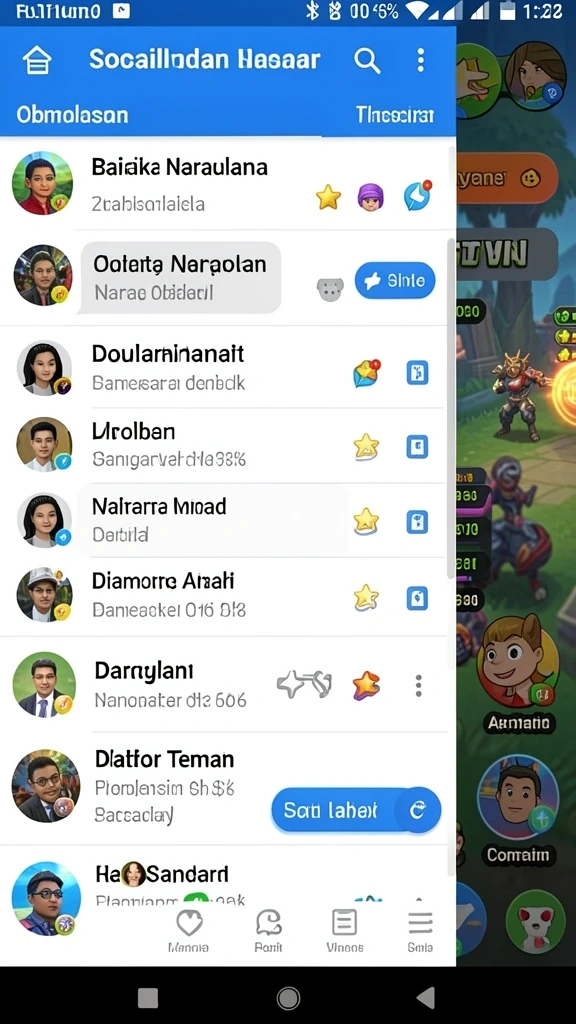 Tampilan antarmuka yang menarik dan user-friendly.