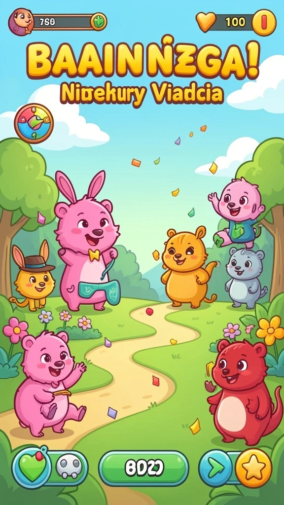 Tampilan grafis yang memukau dan penuh warna.