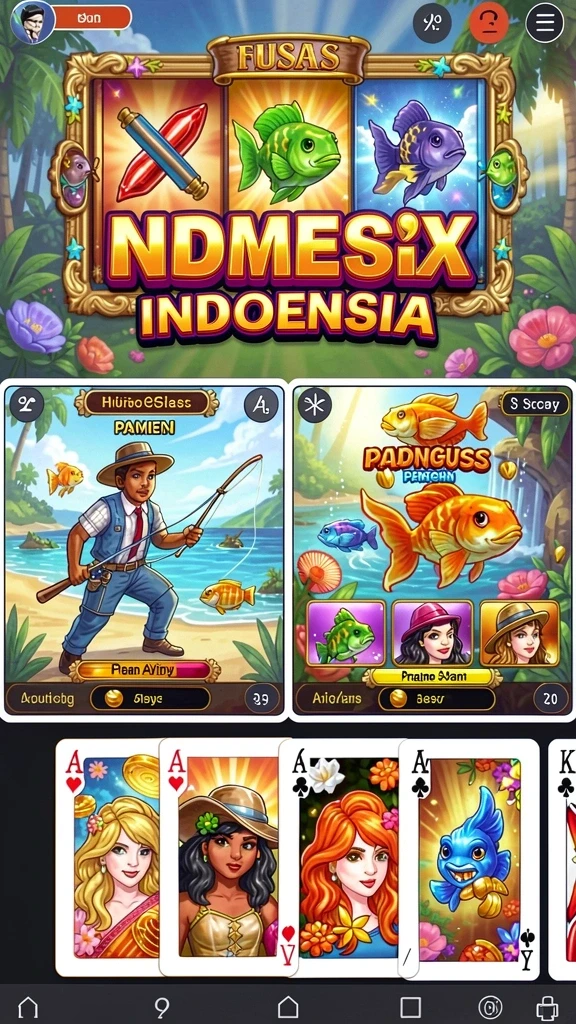 Tampilan antarmuka yang user-friendly dan menarik.