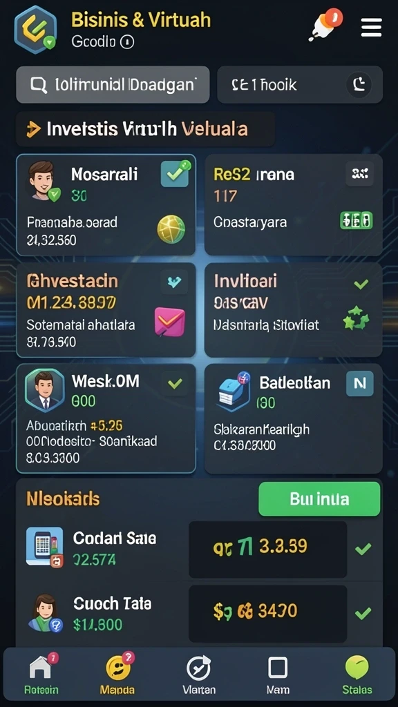 Tampilan slot dengan grafis yang memukau dan beragam tema.
