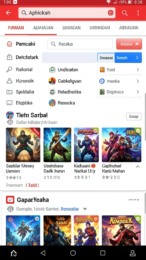 Tampilan antarmuka yang menarik dan mudah dinavigasi.