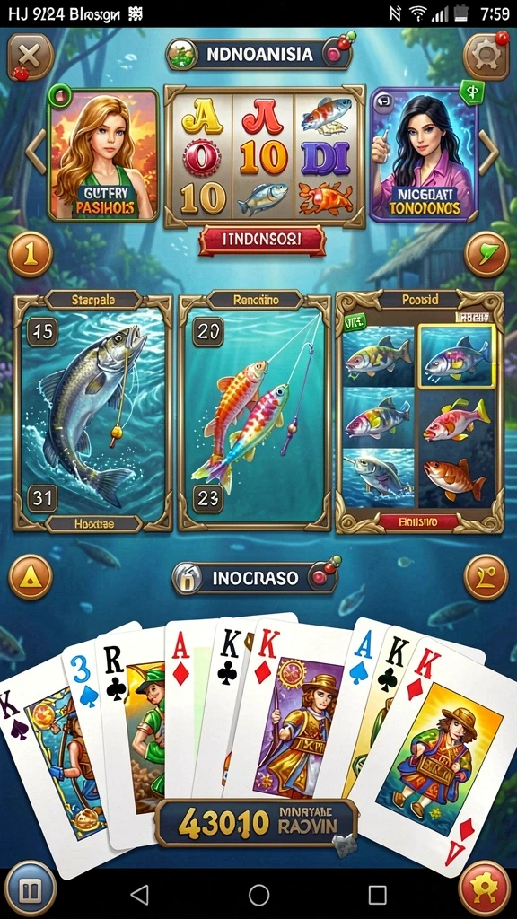 Beragam tema slot dengan desain yang kreatif.