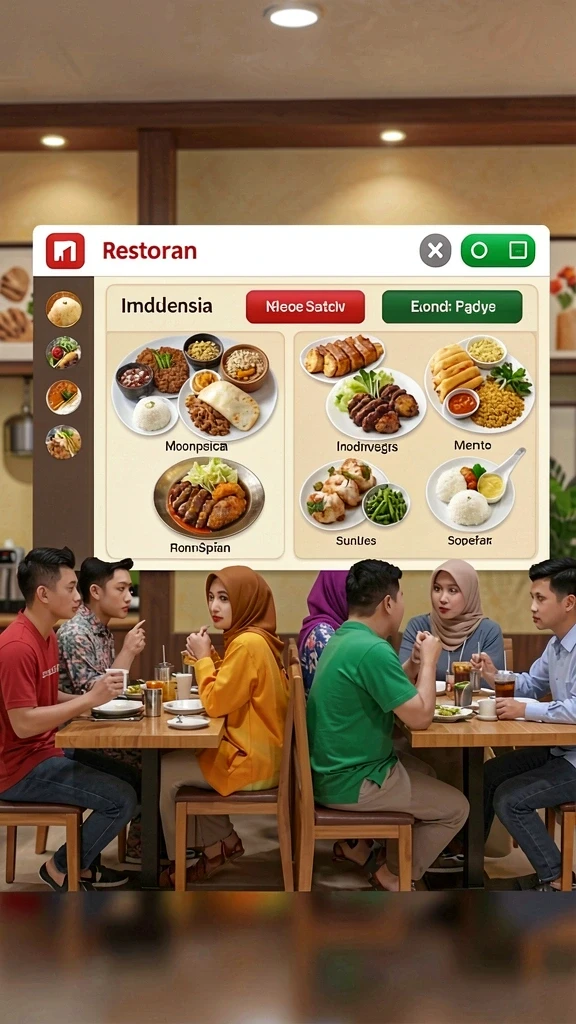 Tangkapan layar memperlihatkan mode multiplayer yang seru.