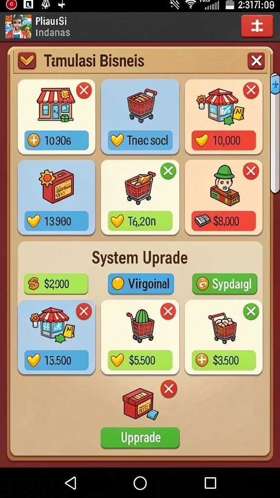 Tangkapan layar menampilkan menu utama yang intuitif.