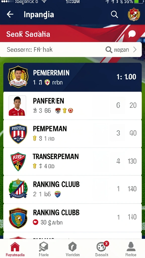 Tampilan antarmuka yang ramah pengguna dan menarik.