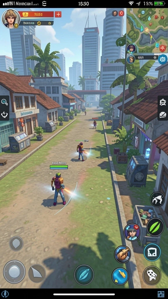 Fitur multiplayer yang memungkinkan bermain bersama teman.