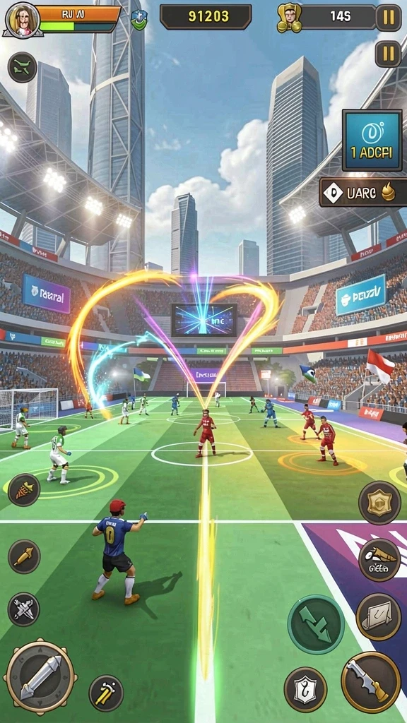 Mode multiplayer yang seru dan kompetitif.