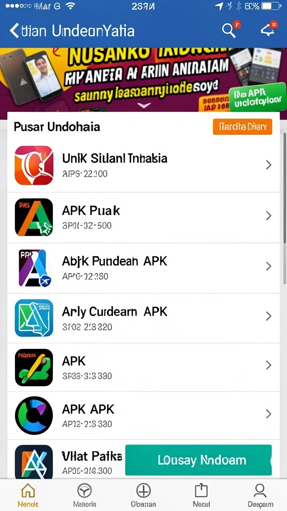 Lingkungan permainan yang kaya dan beragam.