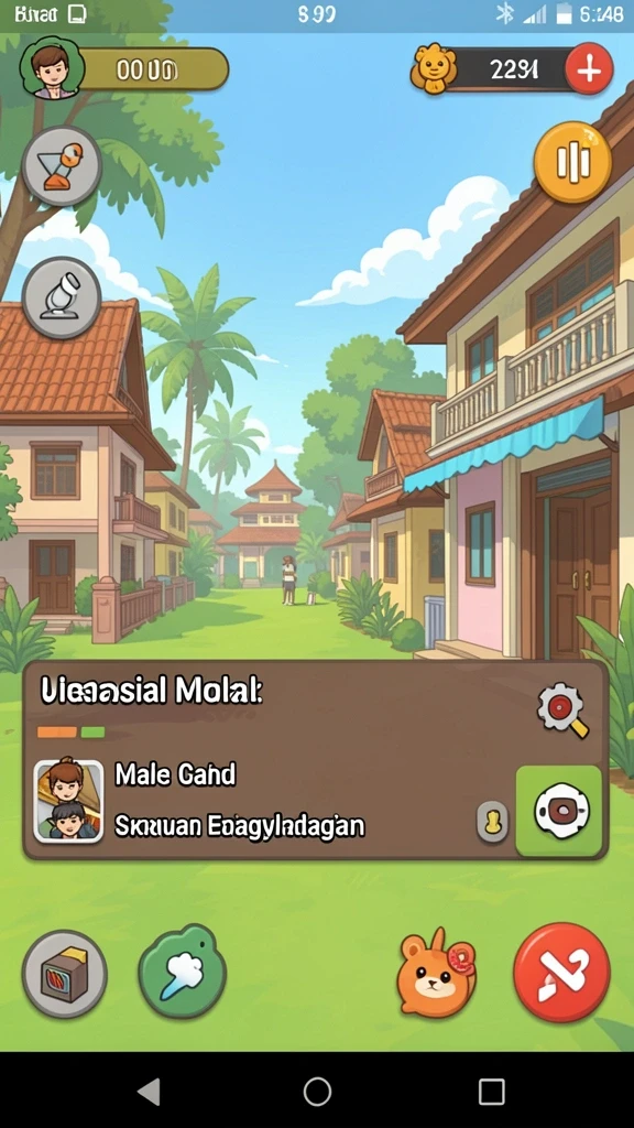 Tampilan antarmuka yang menarik.