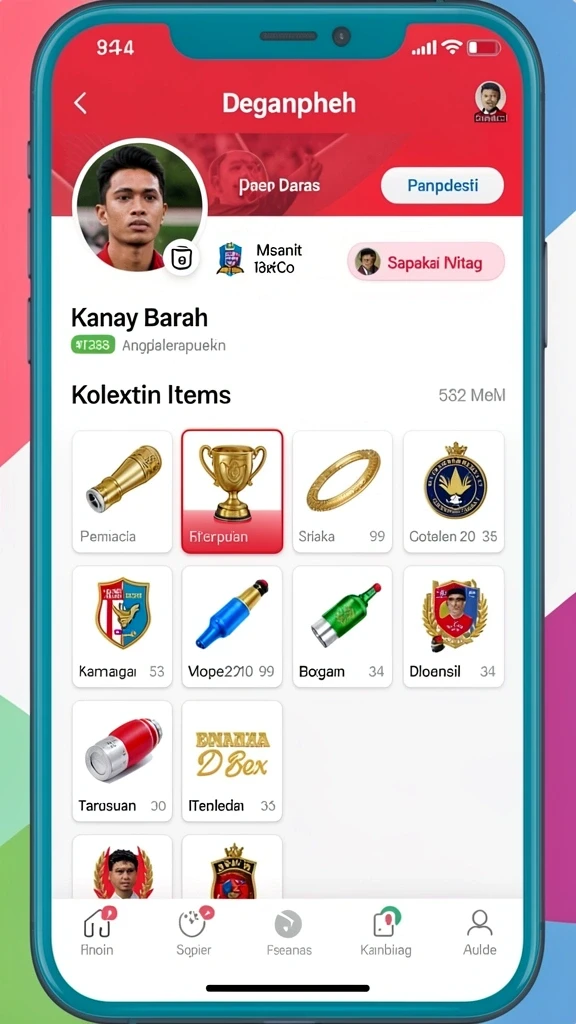 Tampilan antarmuka yang intuitif dan user-friendly.