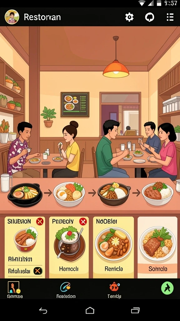 Fitur bonus menarik untuk menambah keseruan bermain.