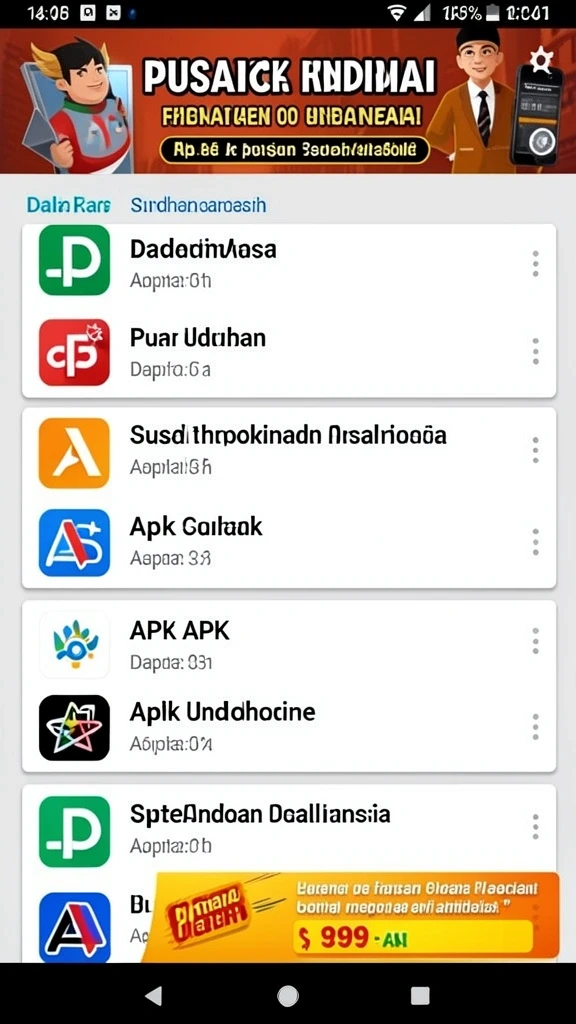 Tampilan antarmuka pengguna yang menarik dan intuitif.