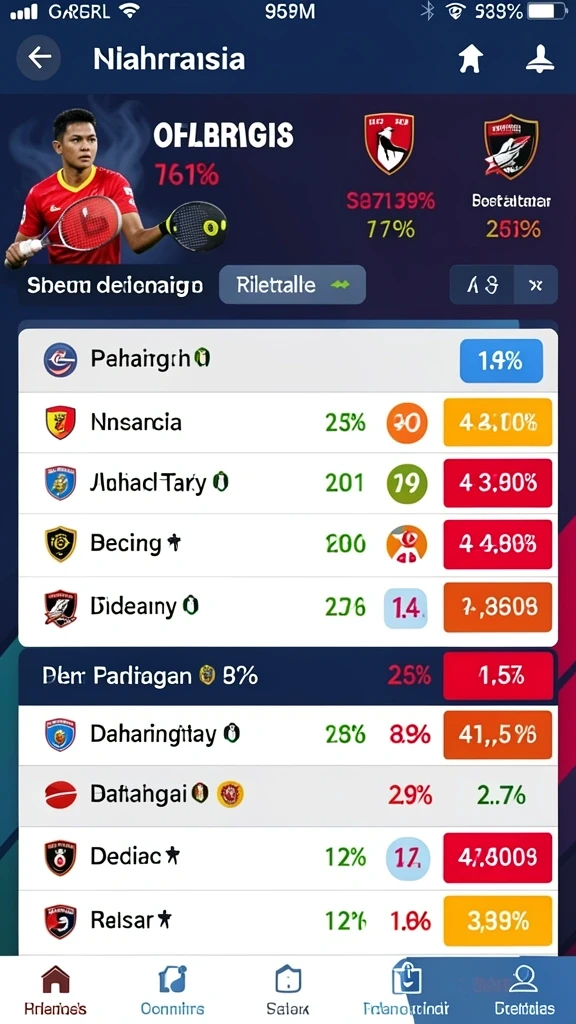 Beragam pilihan permainan taruhan yang mengasyikkan.