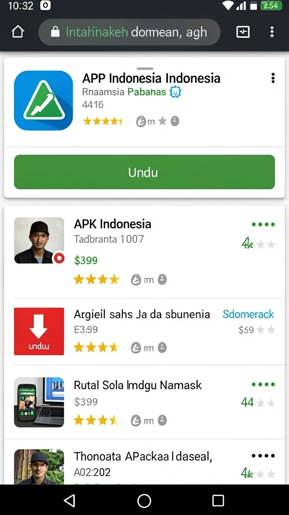 Tampilan awal permainan yang menawan dan menarik.