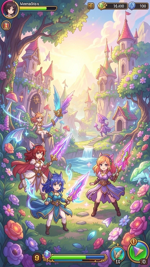 Visualisasi gameplay yang mendebarkan dan penuh aksi.